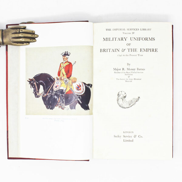 Military Uniforms of Britain & The Empire By Robert Money Barnes - Memoirs of India
